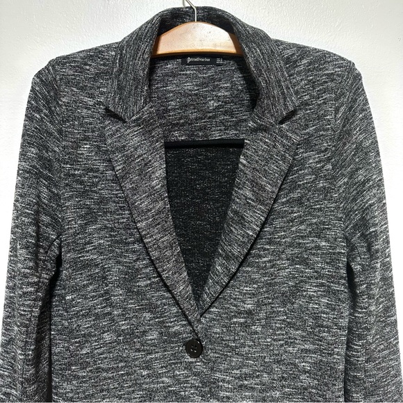 Stradivarius Charcoal Gray Casual Long Sleeves Cardigan Size Small - Picture 9 of 12